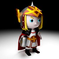 cute superhero character - npc
