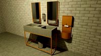cafe bathroom
