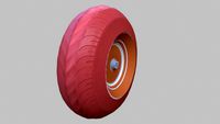 Wheelbarrow wheel