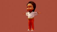 kaloghlan character rigged and animated with autorig pro