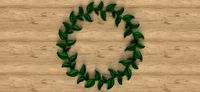 wreath of leaves
