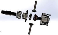 differential gear assembly