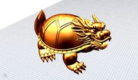 dragon turtle statue