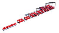 stadium seating tribune pack
