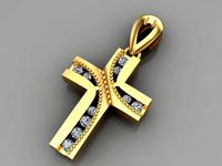cross pendant m