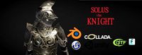 solus - the knight - low poly character free low-poly