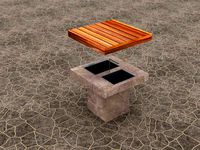 outdoor kitchen