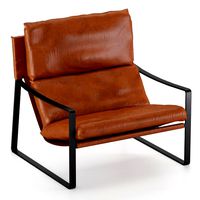 david modern leather armchair