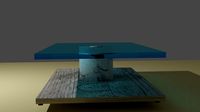 minimalist style coffee table