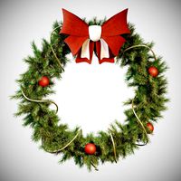 cristmas wreath model