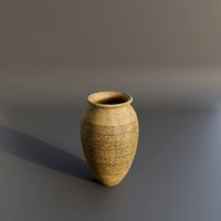 urn with egyptian hieroglyphs