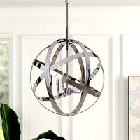Akiana Light Candle Style Globe Chandelier