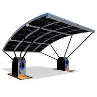 Outdoor Parking With Solar System