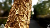 Tree Bark with Lians - Substance Designe