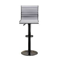 Ritz Bar Stool chrome and white leather