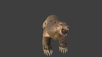Fantasy RPG Grizzly Bear