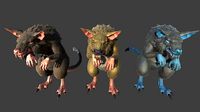 Fantasy RPG Giant Rat 1