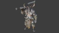 Fantasy RPG Orc Boss