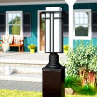 Weitzel Black Light Hardwired Pier Mount Light