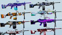 M249 Rifle Game Weapon 8x