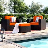 Person Seating Group with Sunbrella Cushions