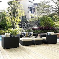 Person Seating Group with Sunbrella Cushions