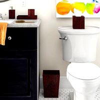 Paola 5 Piece Bathroom Accessory Set