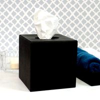 Heidi Genuine Leather Tissue Box Cover
