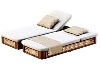 Sofia Rattan Chaise Lounge