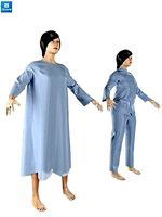 Hospital Patient  with 2 types Cloth