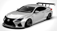 Lexus RC-F Rocket Bunny Pandem V1 Body Kit