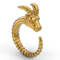 Goat ring | 3D