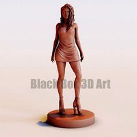 Dua Lipa singer 3d file for print | 3D