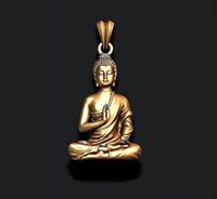 Buddha pendant | 3D