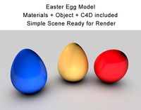 Easter Egg Model