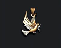 Dove pendant | 3D