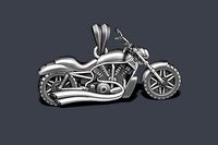 Motorcycle pendant 3d | 3D