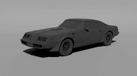 1980 Pontiac Trans Am | 3D