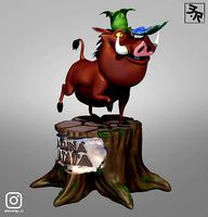 Pumbaa - The Lion King | 3D