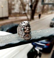 Bear Indian ring | 3D