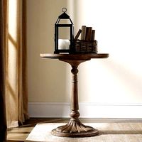 Corsica Wood Nightstand End Side Table - 2 Colour