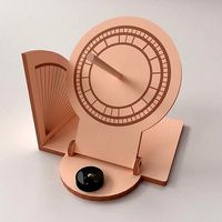 Wooden Sundial