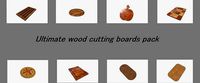 Ultimate wood cutting boards pack