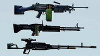Weapon Machine gun Kord M249 M60