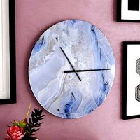 Stone Background Wall Clock