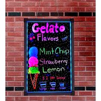 LED Illuminated Wall Mounted Dry Erase Board