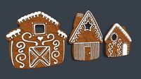 Christmas Cookie Houses Pbr