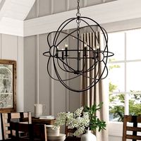 Kempson Candle Style Globe Chandelier