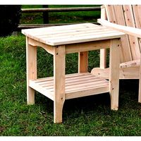 Makayla Wooden Side End Table - 2 Colour