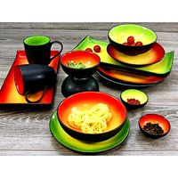 Bowling 16 Piece Dinnerware Set - 2 Colour